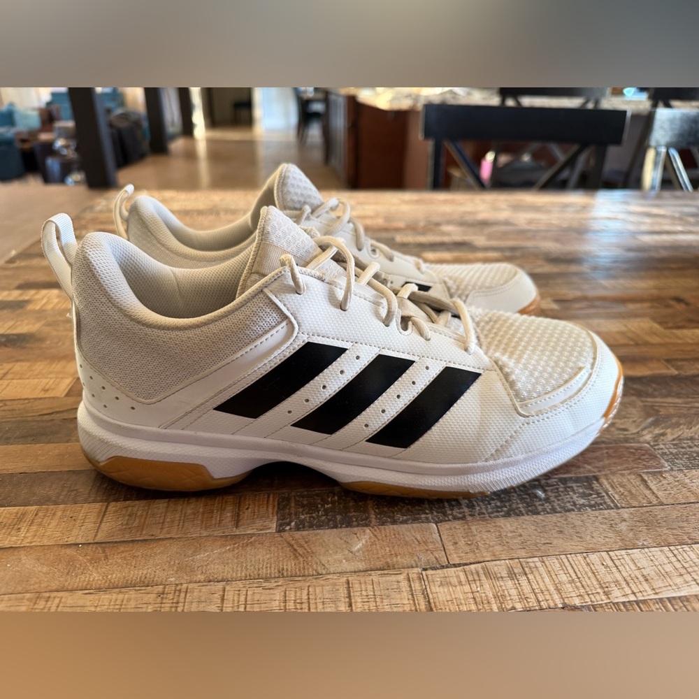 Adidas White Athletic Shoes